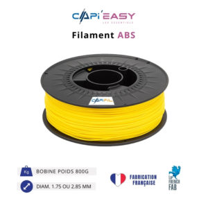 CAPIFIL-Filament 3D ABS 800g coloris jaune