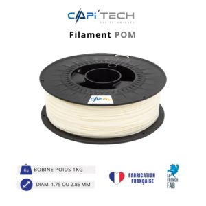 CAPIFIL-Filament 3D POM Naturel 1kg