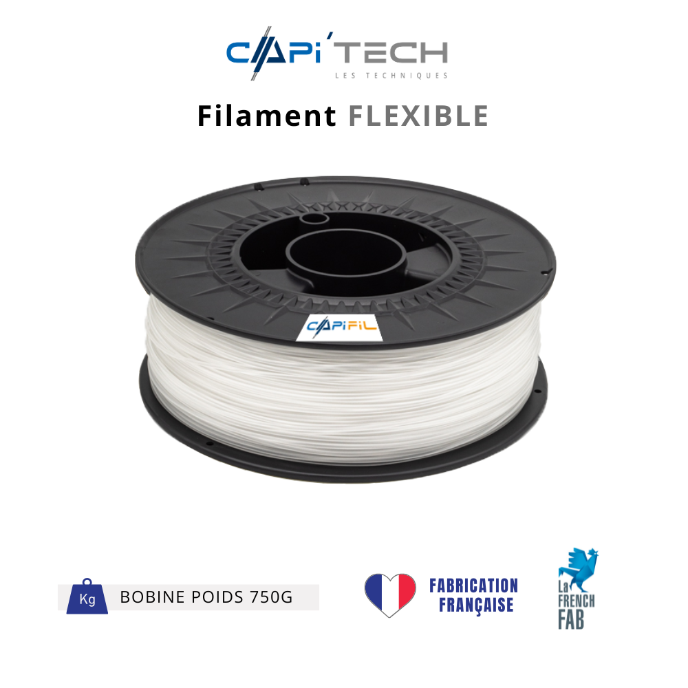 CAPIFIL-Filament 3D Flexible TPU 750gr